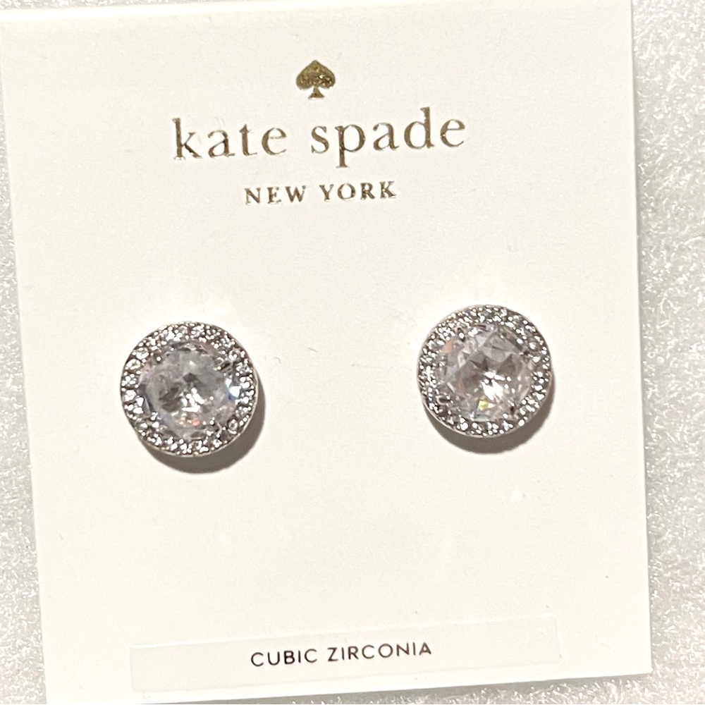 Kate Spade cubic zirconia BRAND NEW never worn with Nordstrom box and tag
